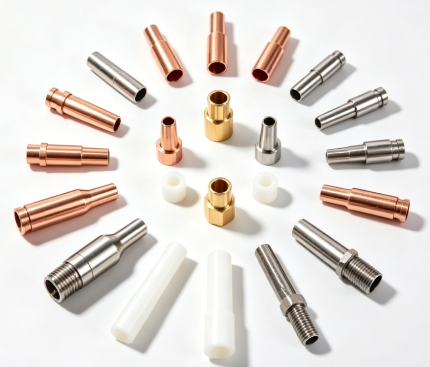 Welding torch contact tips and consumables