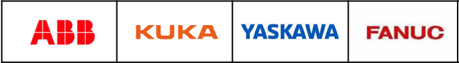 ABB, KUKA, Yaskawa, FANUC